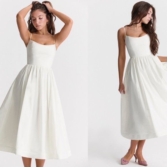 HOUSE OF CB 'Lolita' Ivory Corset Sundress NWOT - Picture 10 of 16